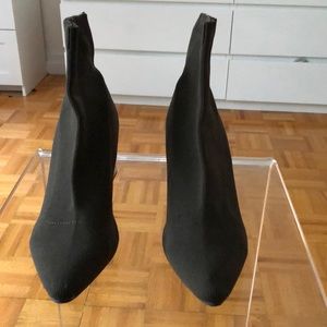 Olive Green sock booties !